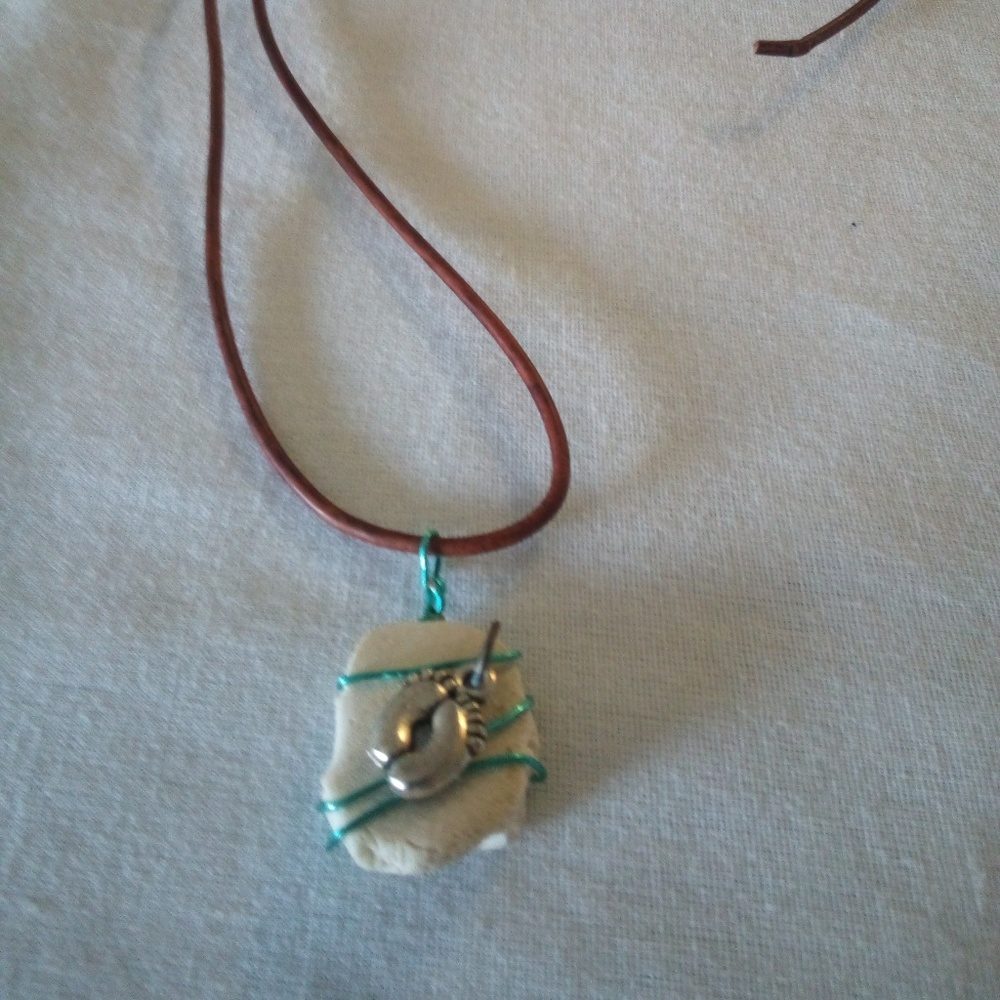 Handcrafted Leather Cord Necklace
